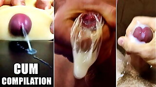 25 hot Cumshots! The BEST SELECTION OF MY SPERM 2022 (1 part)