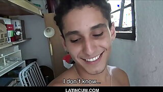 Cute Young Straight Twink Latino Boy Paid To Fuck His Gay Boss On Site POV