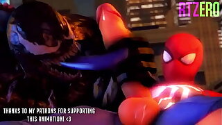 Rtzero Spiderman X Venom X DeadPool Troika Sfm