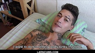 LatinCums.com - Young Tattooed Latino Twink Chum Kendro Fucked By Straight Guy For Top-hole